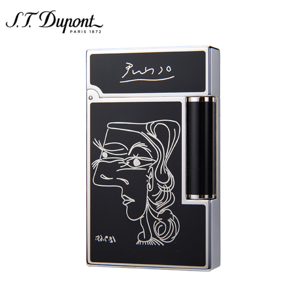 S.T. Dupont Ligne 2 Picasso Black Lacquer Lighter 016105