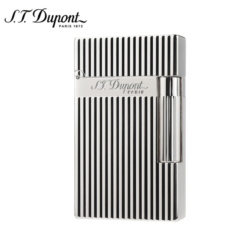 S.T. Dupont Ligne 2 Platinum Vertical Lines Lighter 016817
