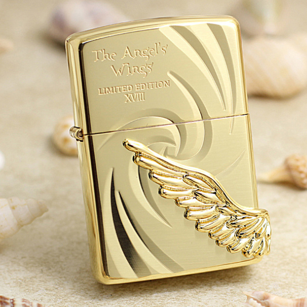 Japanese Angel Wings Zippo Lighter Limited Edition-PAW-118GG