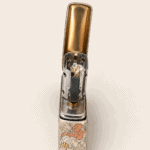 Geisha and Serpent Five-Side Sterling Silver Zippo Armor Lighter - Image 16