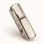 Geisha and Serpent Five-Side Sterling Silver Zippo Armor Lighter - Image 7