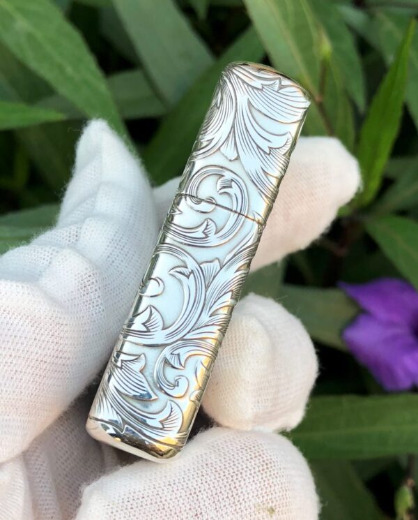 ZippoArabesqueWindyGirlSterlingSilver_14