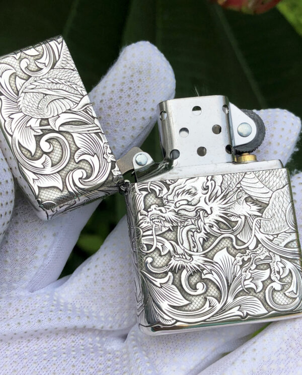 ZippoArmorSterlingSilver5-SidesDragonLighter_02