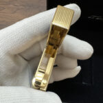 S.T. Dupont Ligne 2 Windsor blue lacquer and yellow gold finish lighter 16381 – product view 6