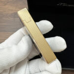 S.T. Dupont Ligne 2 Windsor blue lacquer and yellow gold finish lighter 16381 – product view 24