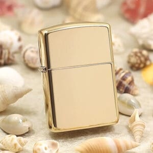Zippo Original Armor High Polished Brass Lighter 169