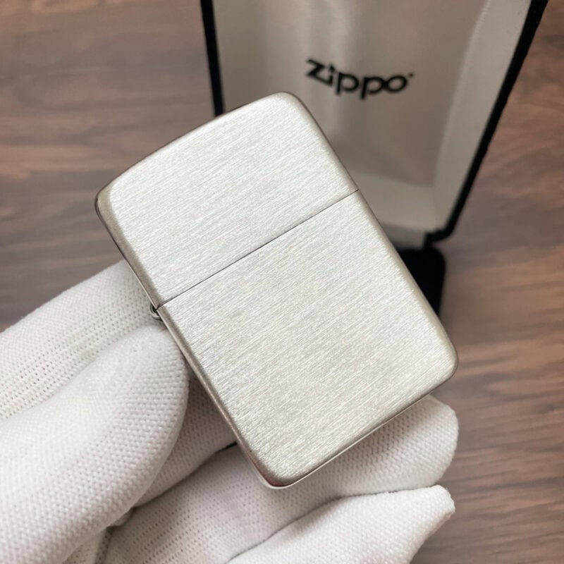 Zippo #24 Hand Satin Sterling Silver | KingZendo
