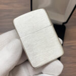 Soft satin reverse face of the Zippo #24 1941 Replica lighter