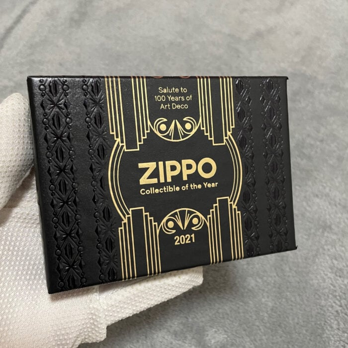 Zippo 2021 COTY Art Deco Asia Lighter 49501