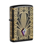 Zippo 2021 COTY Art Deco Asia Lighter 49501