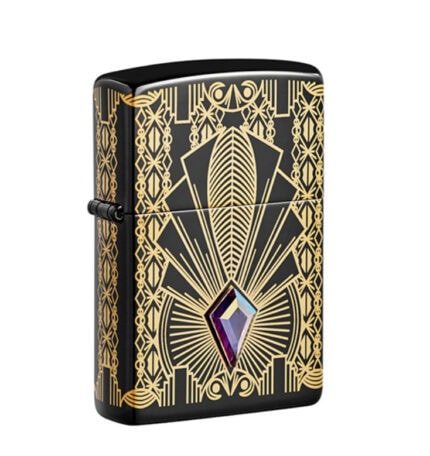 Zippo 2021 COTY Art Deco Asia Lighter 49501