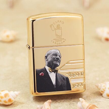 Zippo 2023 Founder's Day Armor Brass Lighter 48716