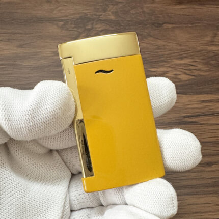 S.T. Dupont Slim 7 Dragon honey and gold torch lighter 027775