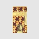 S.T. Dupont Slimmy Game of Thrones Lannister burgundy and gold torch lighter 028111
