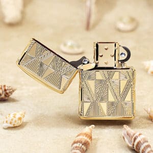 Japanese Zippo Traditional Crafts Maki-e Urushi Tiger Lighter