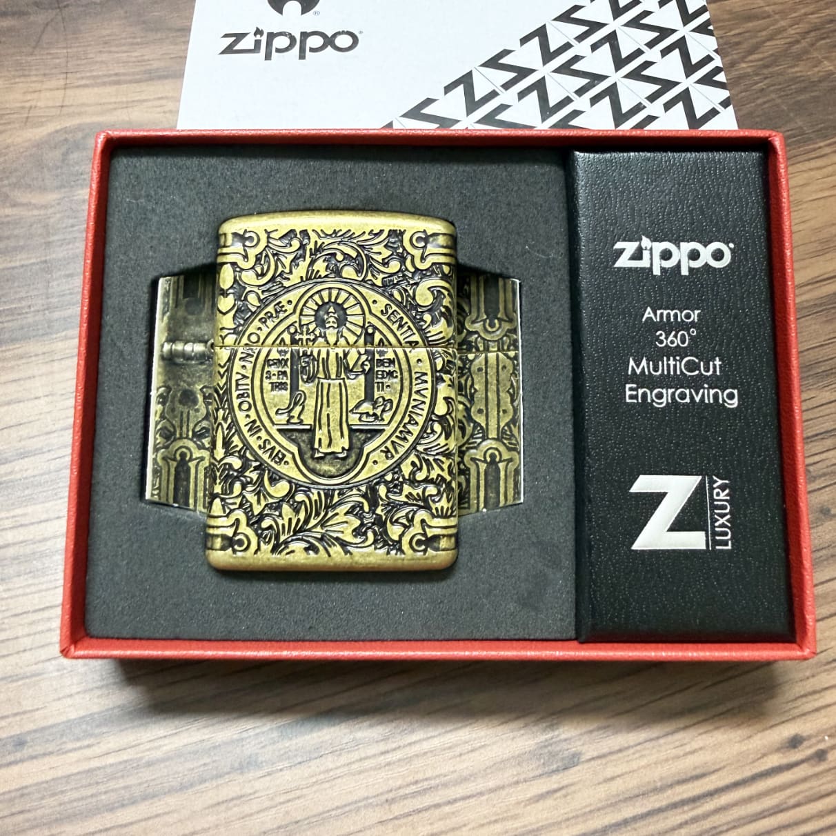 Led Zeppelin - St.Louis Fire ゴールド袋入り限定盤 One of a kind Led Zeppelin Lighter - Arizona Custom Knives