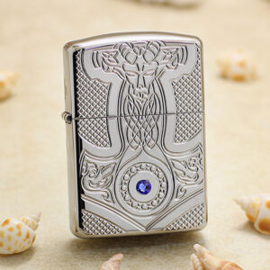 Zippo Armor Medieval Hammer of Viking God Lighter 49289
