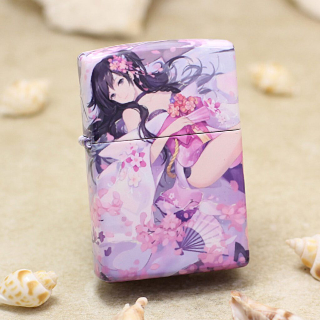 Zippo Windproof 540 Color Crane Beauty Design Lighter