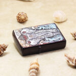 Zippo Elephant design full-wrap color lighter – alternate view 3