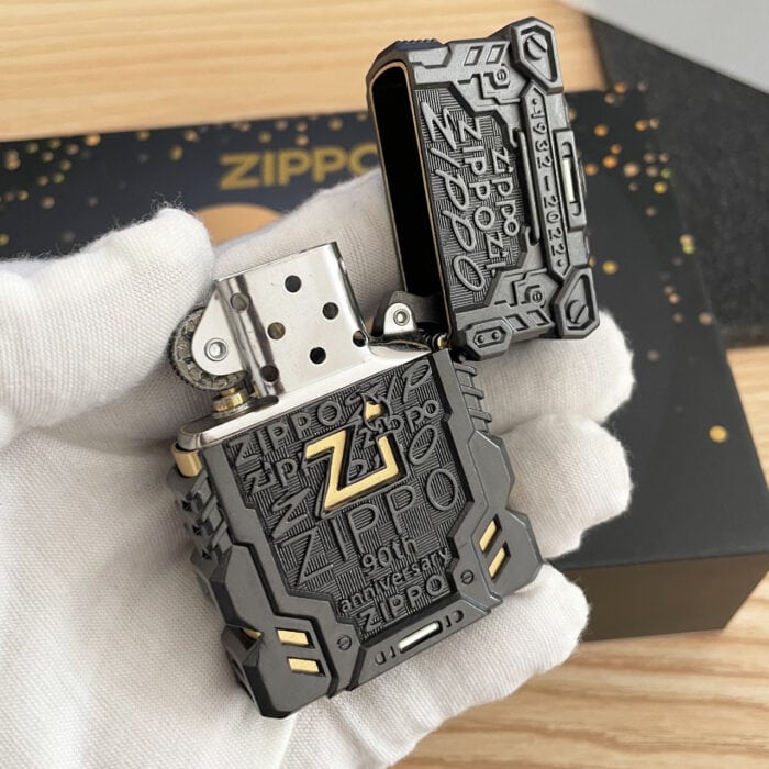 Zippo 90th Anniversary Glow-in-the-Dark Lighter KZ052