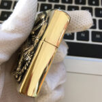 H.R. Giger Alien Anniversary brass Zippo lighter with original box