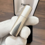 Rounded side profile of the Zippo #27 sterling silver Armor case