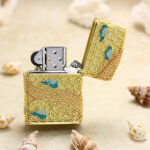 Zippo gold enamel Dragon jacket lighter – alternate view 3