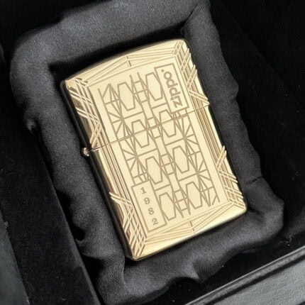 Zippo 40th Anniversary Brass Armor Collectible 169-000103