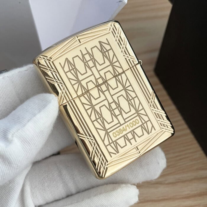 Zippo 40th Anniversary Brass Armor Collectible 169-000103