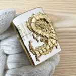 Japanese Zippo Gold-Plated Scorpion Emblem Lighter – product image 2 of 9