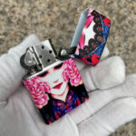 Zippo Peking Opera full-wrap color lighter – alternate view 5
