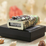 Zippo antique silver glow-in-the-dark Dragon jacket lighter – alternate view 5