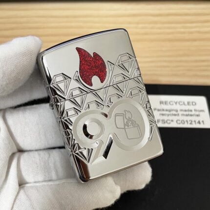 Zippo 2022 COTY European High Polish Chrome Lighter 49865