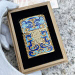 Zippo gold enamel Mythical Animal jacket lighter – alternate view 13