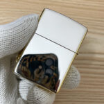 Japanese Zippo gold Big Snake emblem lighter – alternate view 6