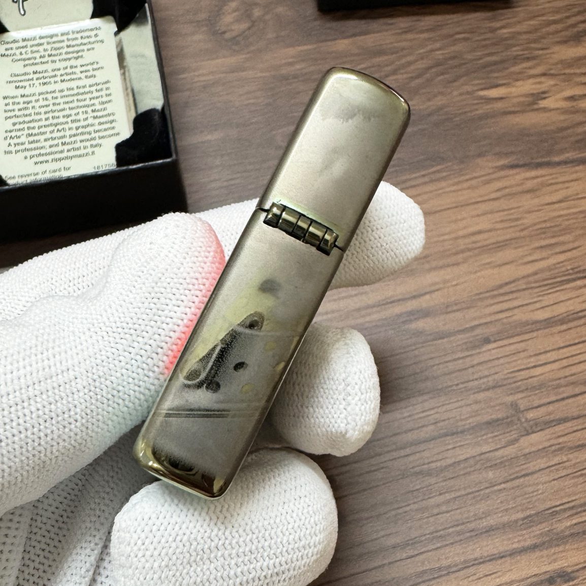 Zippo Windproof Mazzi Green Windy Car Lighter 20449