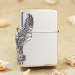 2019 Japanese Zippo Harley-Davidson Silver Etched Lighter – product image 2 of 7