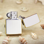 2019 Japanese Zippo Harley-Davidson Gold Big Eagle Lighter – product image 4 of 7