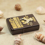 2016 Japanese Zippo Harley-Davidson Black Ice Gold 1903 Eagle Lighter – product image 5 of 7