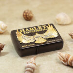 2023 Japanese Zippo Harley-Davidson Black Ice Gold Eagle Lighter – product image 5 of 7