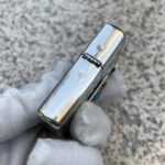 Japanese Zippo Silver-Plated Indian 3-Side Turquoise Lighter – product image 7 of 7