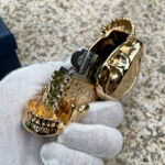 Japanese Zippo Gold-Plated Big Skull Jacket Lighter – product image 2 of 8