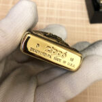 H.R. Giger Alien Emblem No. 2 brass Zippo lighter complete presentation
