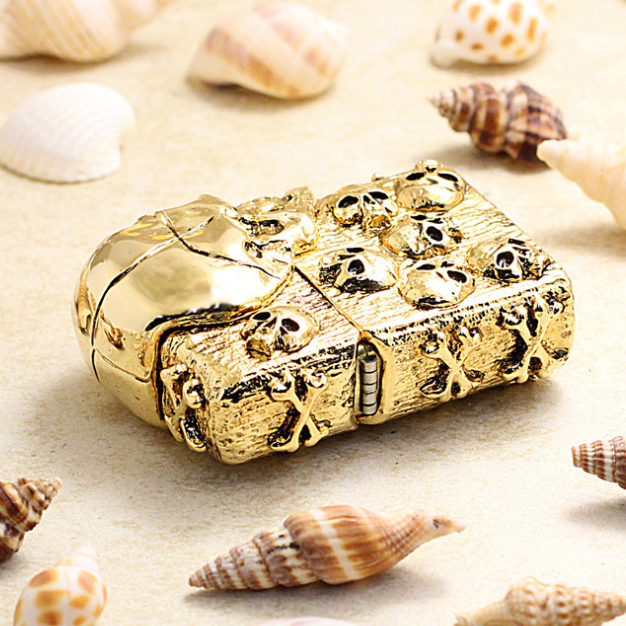 JapaneseNewPlatedGoldJacketSkullZippo_03 JapaneseNewPlatedGoldJacketSkullZippo_03