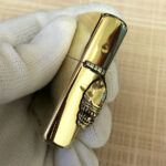H.R. Giger Alien Emblem No. 3 brass Zippo lighter with original box