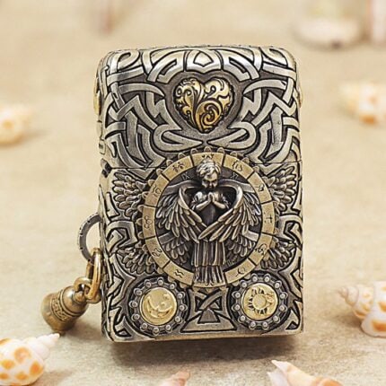 Zippo Guardian Angel metal jacket lighter