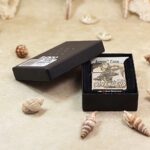 KZ130 Avengers Iron Man engraved Zippo Armor lighter presented in the original box