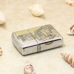 Limited-edition Jeep off-road Zippo Armor lighter lying flat