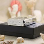 Zippo base stamp and polished edges of KZ151 Wides camel Armor lighter