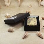 KZ189 katana woman Zippo Armor lighter displayed in its original Armor Case box